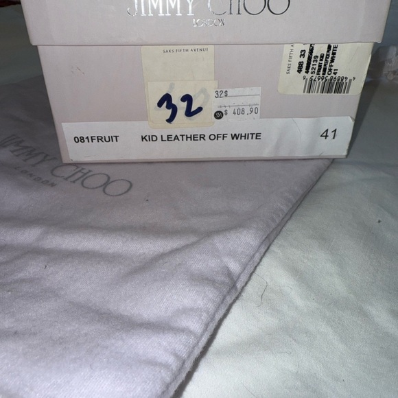 Jimmy Choo high heels! Cream with a gold buckle! - Picture 14 of 15